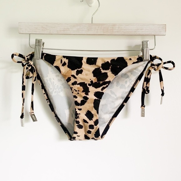 Zimmermann Leopard Animal Print Bikini Bottoms - Picture 1 of 5